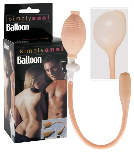 Orion Simply Anal Balloon - Анальна пробка, 9х1.8 см (тілесний)